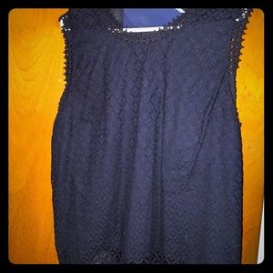Sleeveless dress top